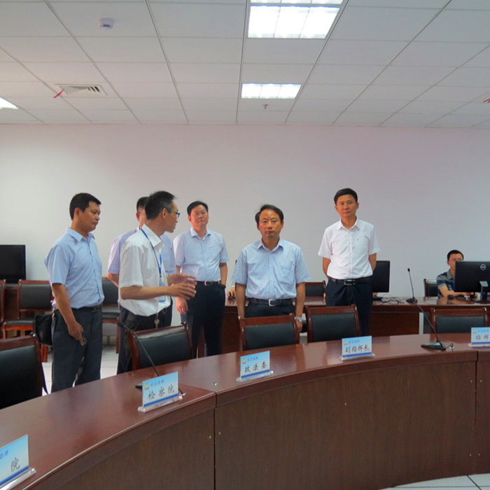 市委常委秘书长涟水县委书记肖本明专题调研涟水政法工作